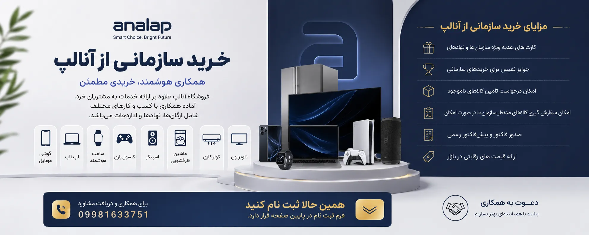 خرید سازمانی آنالپ