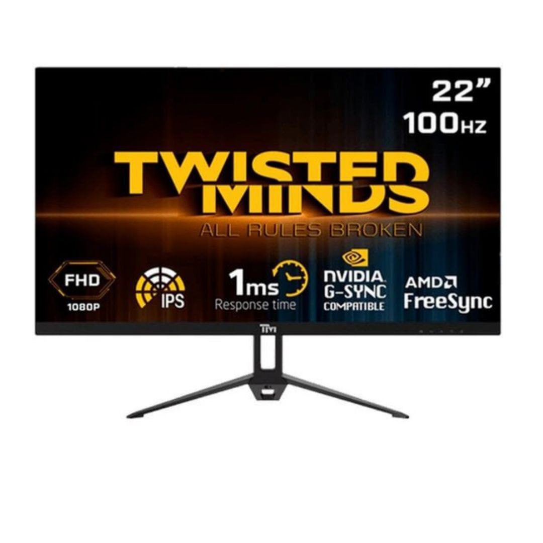 مانیتور 22 اینچ گیمینگ تویستد مایندز مدل Twisted Minds TM22FHD100IPS