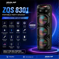 اسپیکر شارژی zqs 8301